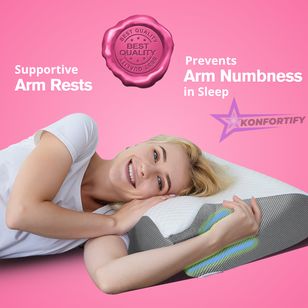 Ortho-PILLOW™ | Memory Foam Neck pillow