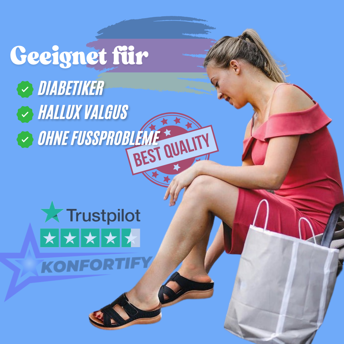 Ortho-Heels™ | Orthopädische Sandalen für Frauen