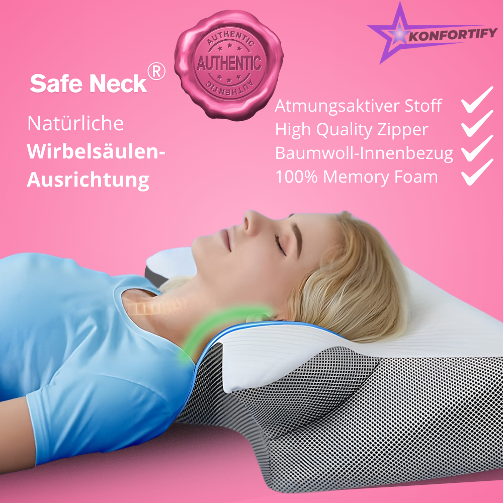 Ortho-PILLOW™ | Memory Foam Neck pillow