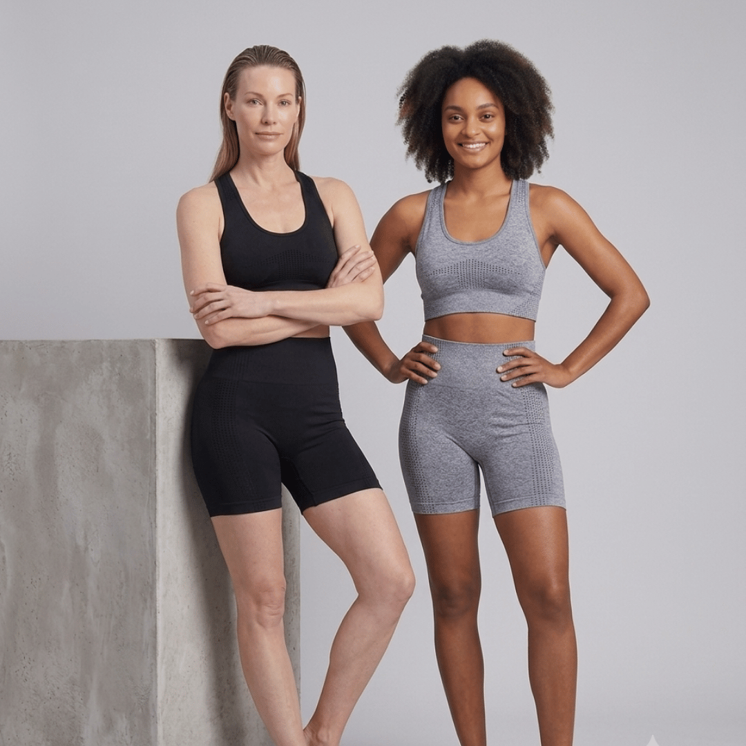Luxen™ | Sculpting Sports Bra & High Waist Shorts