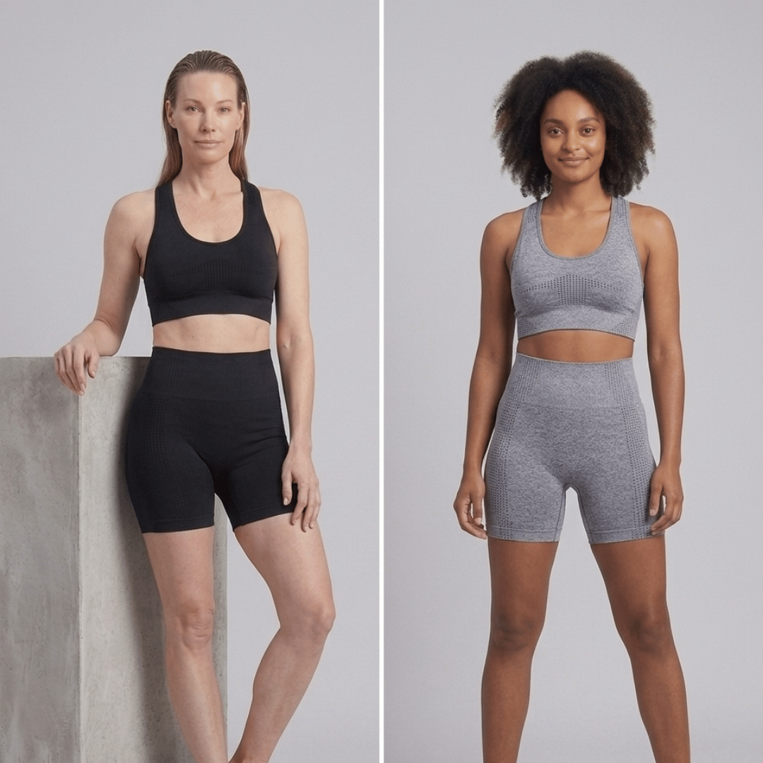 Luxen™ | Sculpting Sports Bra & High Waist Shorts