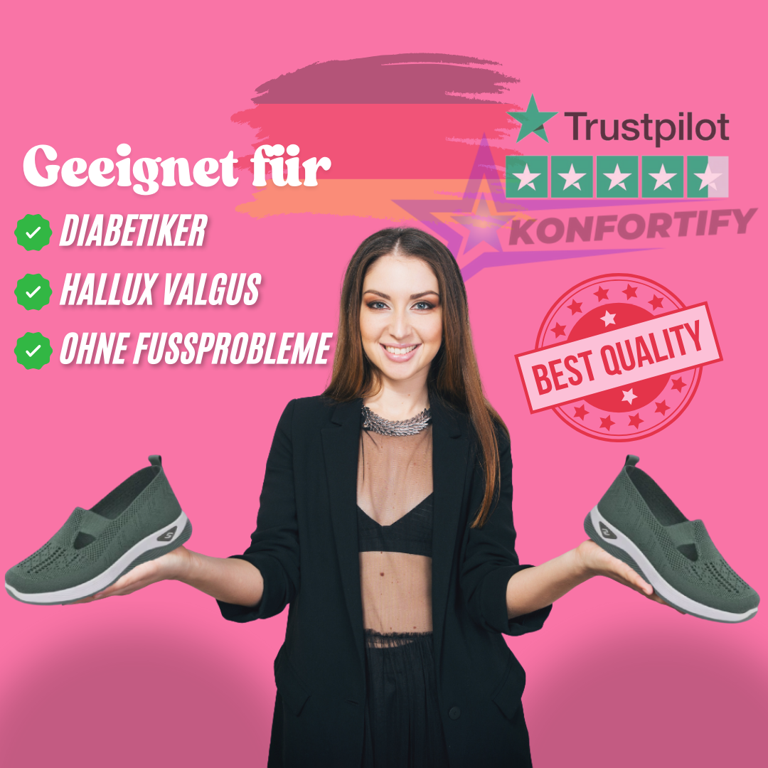 Ortho-MAX™ Schuh in stilvollem Design mit ergonomischer Passform für den Alltag