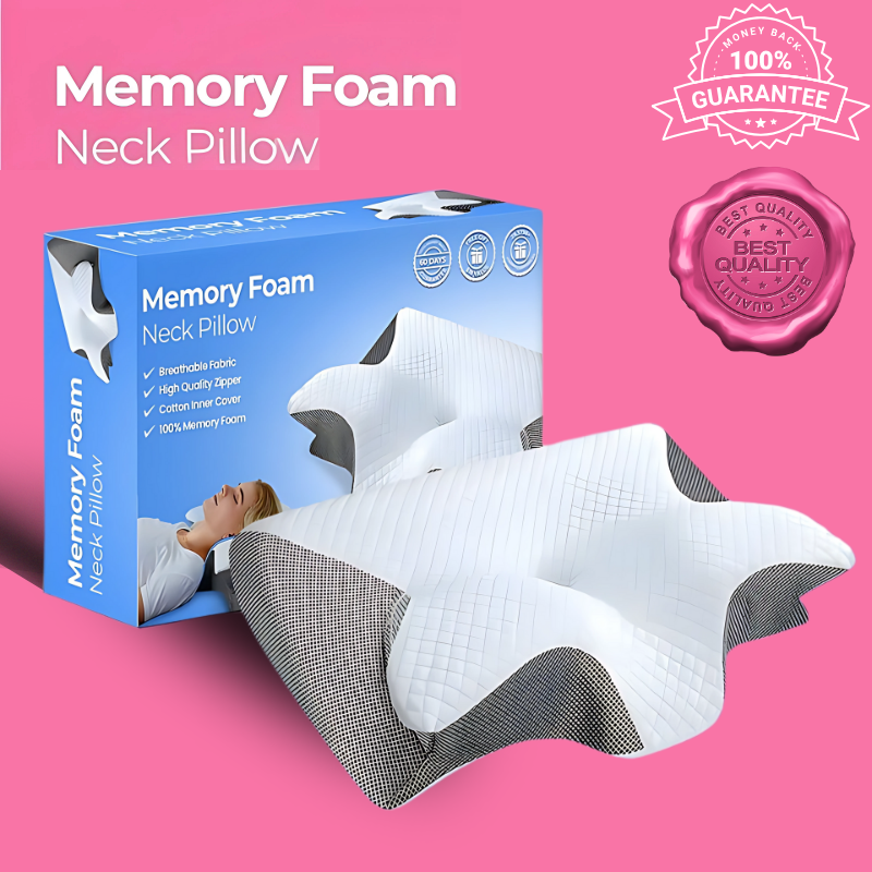 Ortho-PILLOW™ | Memory Foam Neck pillow