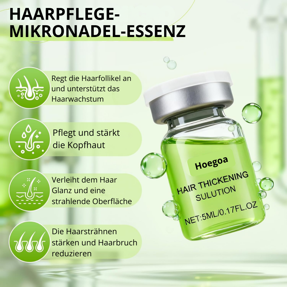 Hoegoa™ | Mikroinfusion zur Förderung des Haarwachstums für Männer und Frauen