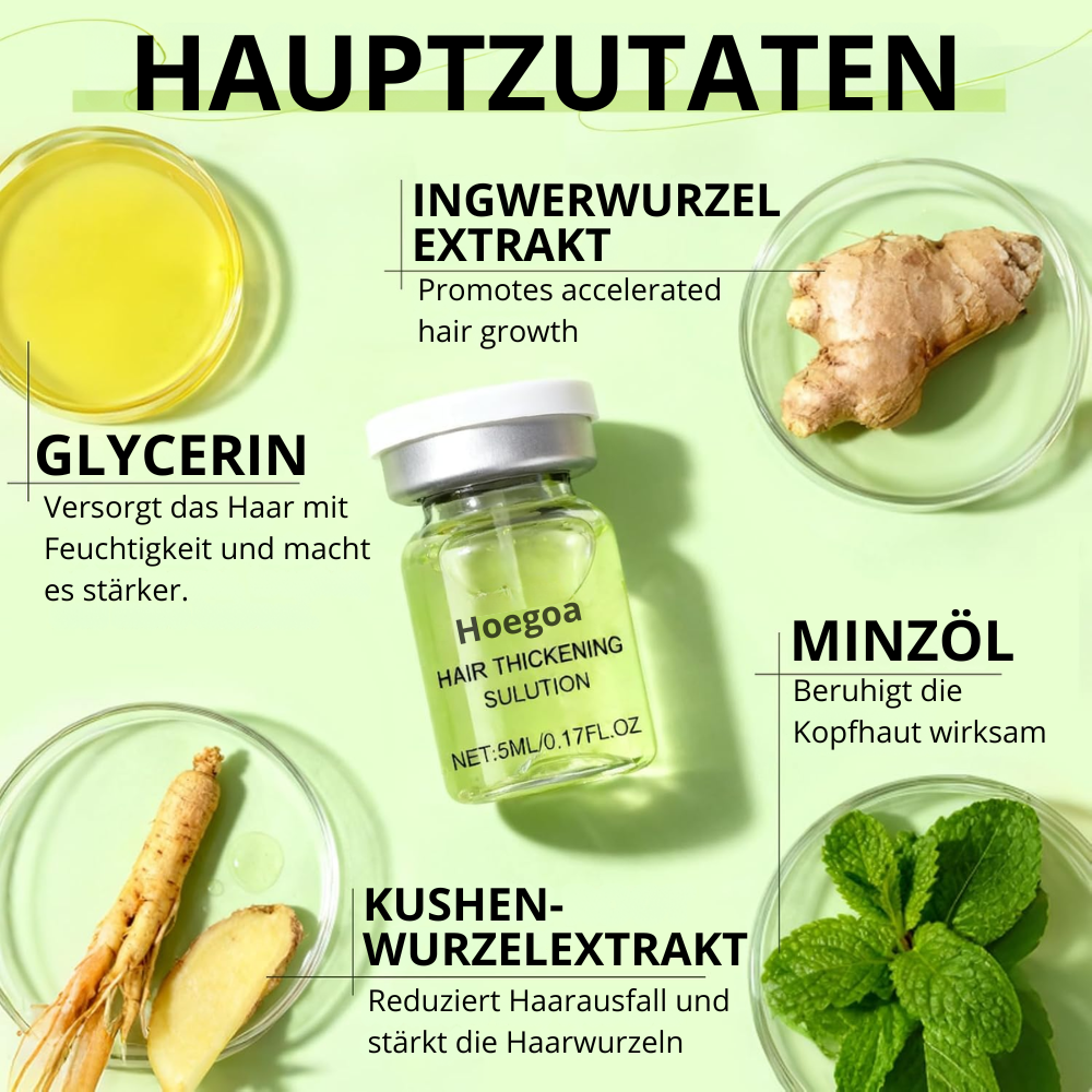 Hoegoa™ | Mikroinfusion zur Förderung des Haarwachstums für Männer und Frauen
