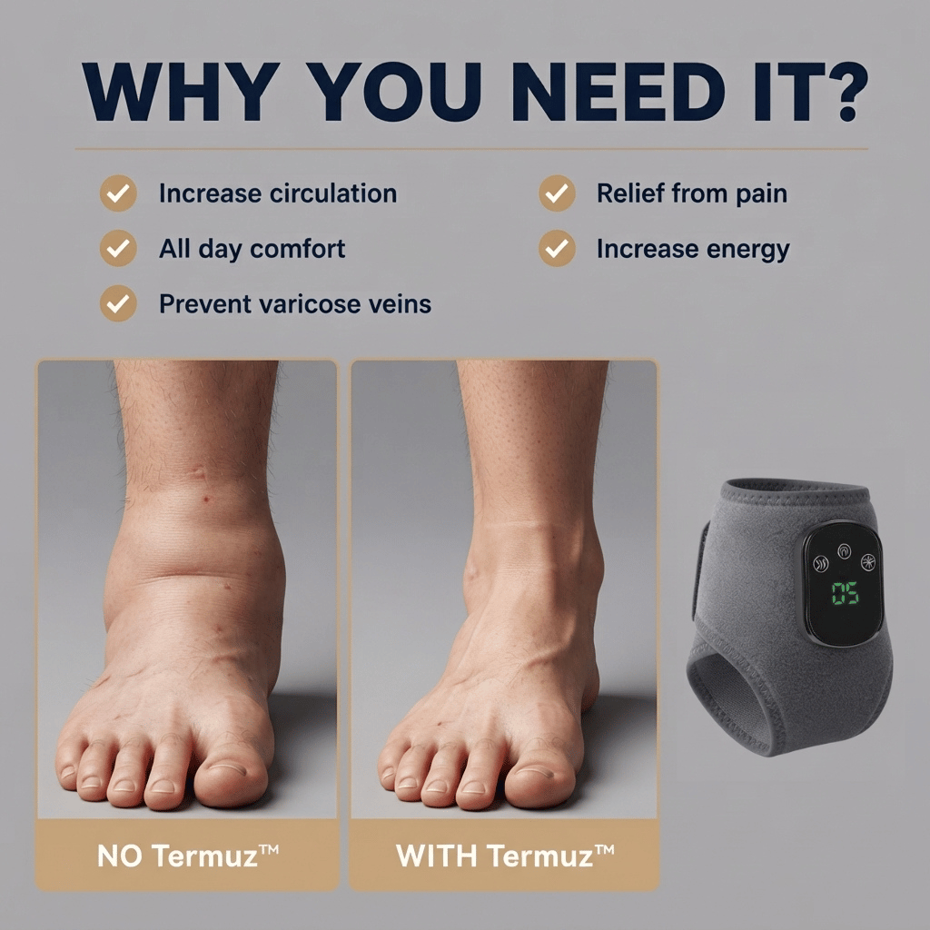 Termuz™ | Target Relief for Wrists & Ankles